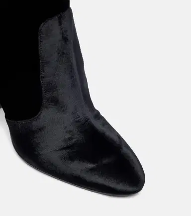 Aquazzura Joplin 105 velvet over-the-knee boots | Thumbnail 3