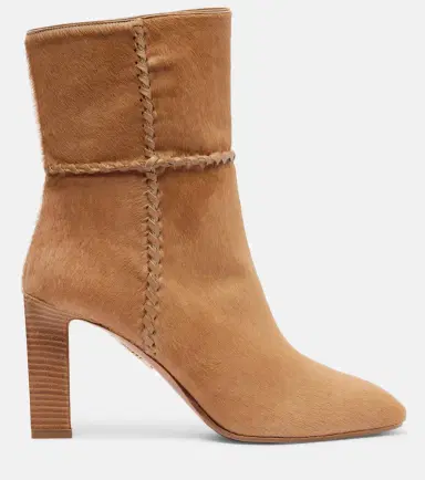 Aquazzura Indy 85 calf hair ankle boots | Thumbnail 3