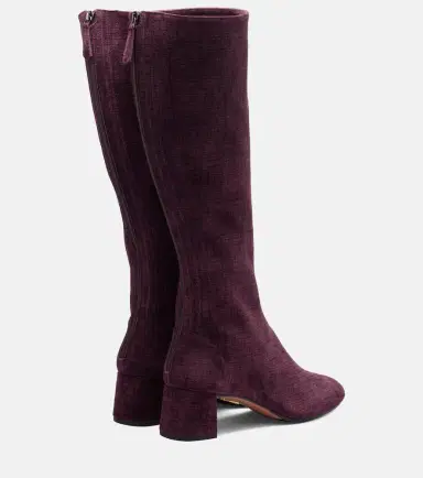 Aquazzura Saint Honoré 50 suede knee-high boots | Thumbnail 2 Aquazzura Saint Honoré 50 suede knee-high boots | Thumbnail 2