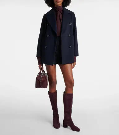 Aquazzura Saint Honoré 50 suede knee-high boots | Thumbnail 5 Aquazzura Saint Honoré 50 suede knee-high boots | Thumbnail 5