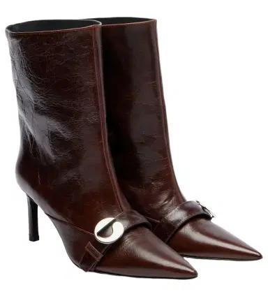 Coperni Belt leather ankle boots | Thumbnail 1 Coperni Belt leather ankle boots | Thumbnail 1