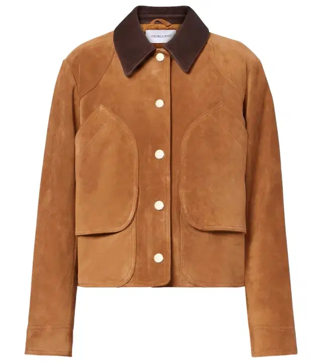 Veronica Beard Walters suede field jacket