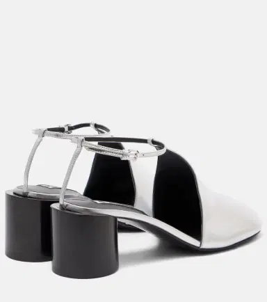 Jil Sander Metallic leather pumps | Thumbnail 4 Jil Sander Metallic leather pumps | Thumbnail 4