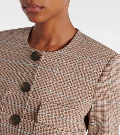 Veronica Beard Orrin plaid blazer | Thumbnail 5 Veronica Beard Orrin plaid blazer | Thumbnail 5