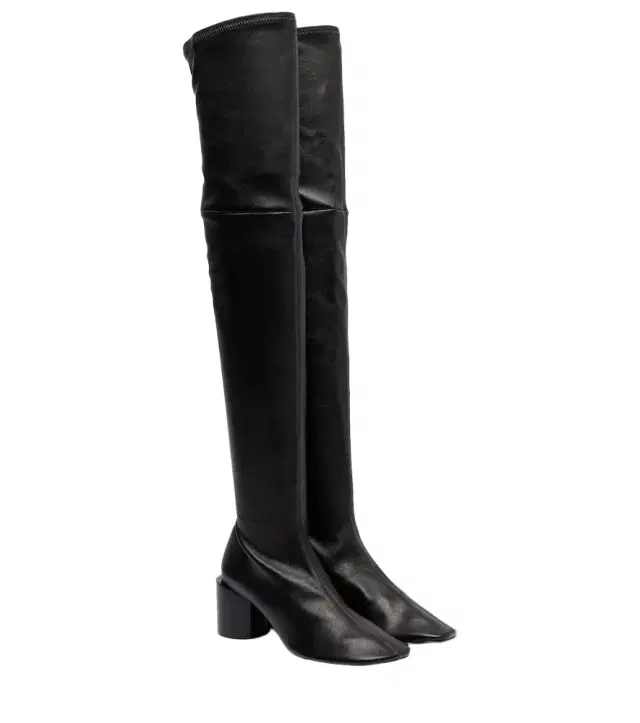 Jil Sander Leather over-the-knee boots