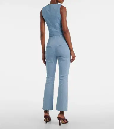 Veronica Beard Hawthorne flared jeans | Thumbnail 4