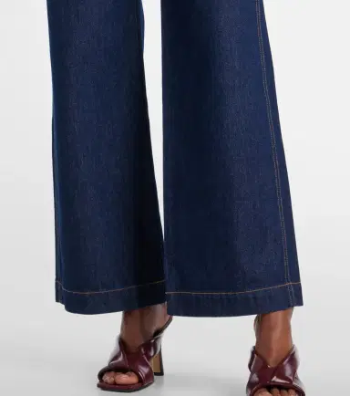 Veronica Beard Taylor wide-leg jeans | Thumbnail 3