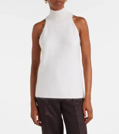 Lisa Yang Leya knitted cashmere tank top | Thumbnail 4