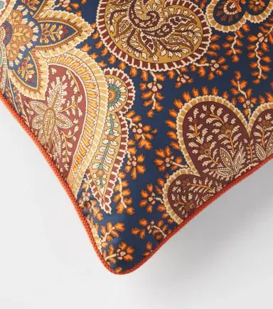 Etro Giano paisley cotton cushion | Thumbnail 3