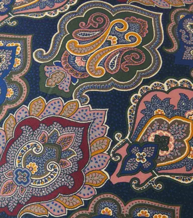 Etro Printed cotton cushion | Thumbnail 4