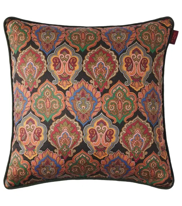 Etro Pegaso Paisley cotton cushion