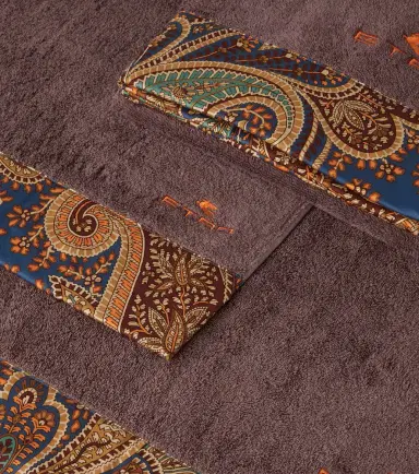 Etro Set of 5 cotton terry towels | Thumbnail 4