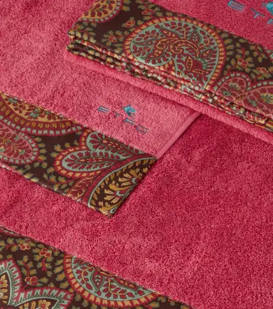 Etro Set of 5 cotton terry towels | Thumbnail 2