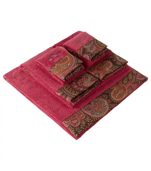 Etro Set of 5 cotton terry towels