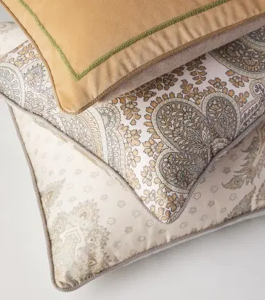 Etro Sponge logo cotton and wool cushion | Thumbnail 3