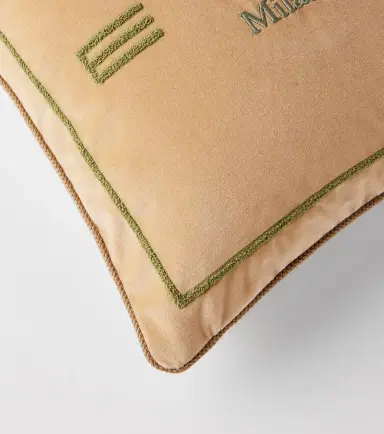 Etro Sponge logo cotton and wool cushion | Thumbnail 4