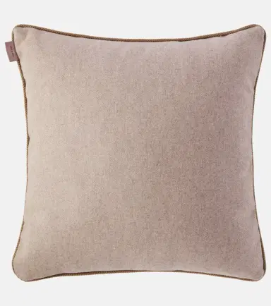 Etro Sponge logo cotton and wool cushion | Thumbnail 5