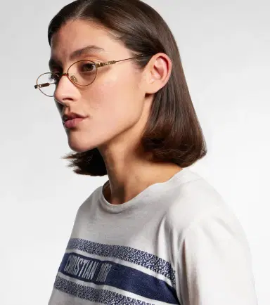Dior Eyewear DiorCannage O B3U oval glasses | Thumbnail 6