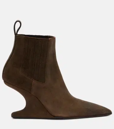 Rick Owens Suede ankle boots | Thumbnail 3