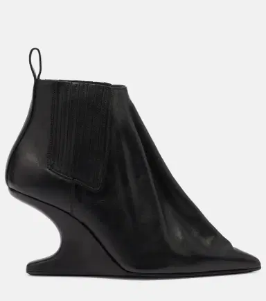 Rick Owens Leather ankle boots | Thumbnail 2