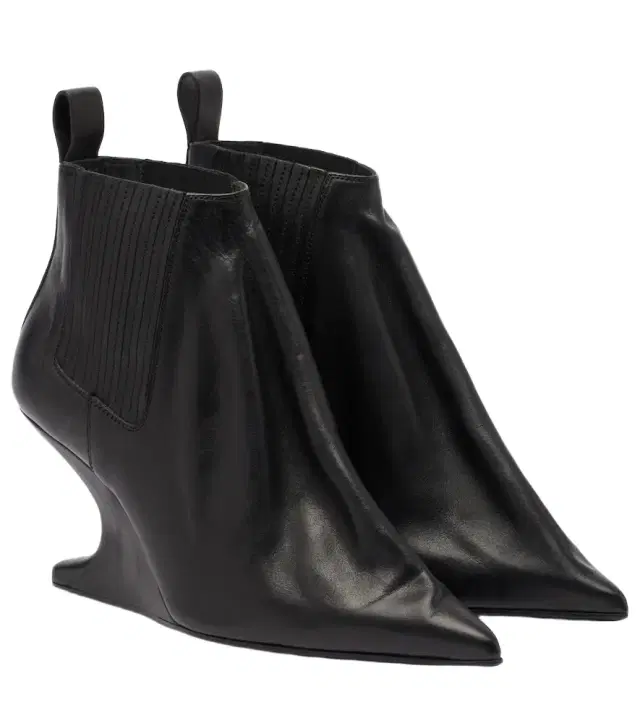Rick Owens Leather ankle boots