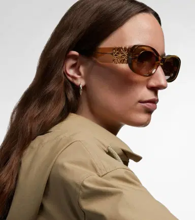 Loewe Anagram oval sunglasses | Thumbnail 4 Loewe Anagram oval sunglasses | Thumbnail 4