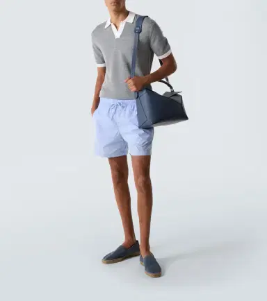 Orlebar Brown Horton wool and cotton polo shirt | Thumbnail 2