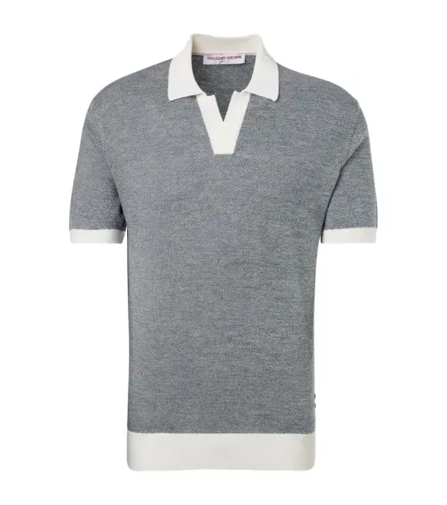 Orlebar Brown Horton wool and cotton polo shirt