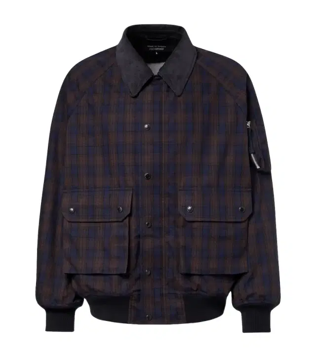 Comme des Garcons Homme Comme des Garçons Homme Checked cotton blouson