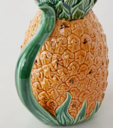 Bordallo Pinheiro Ananás ceramic pitcher | Thumbnail 4