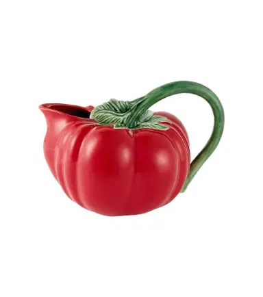 Bordallo Pinheiro Tomate ceramic pitcher | Thumbnail 1