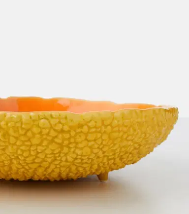Bordallo Pinheiro Amazōnia earthenware fruit bowl by EcoArts | Thumbnail 2