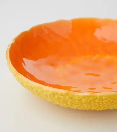 Bordallo Pinheiro Amazōnia earthenware fruit bowl by EcoArts | Thumbnail 4