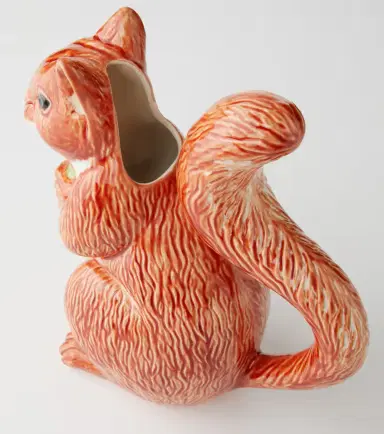 Bordallo Pinheiro Squirrel earthenware pitcher | Thumbnail 4