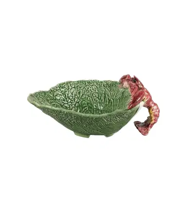 Bordallo Pinheiro Cabbage With Lobsters salad bowl | Thumbnail 1