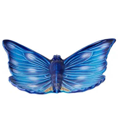 Bordallo Pinheiro Cloudy Butterflies tray by Claudia Schiffer | Thumbnail 1