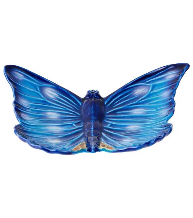 Bordallo Pinheiro Cloudy Butterflies tray by Claudia Schiffer