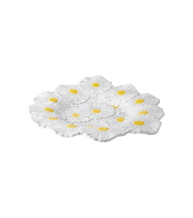 Bordallo Pinheiro Maria Flor ceramic tray