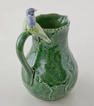 Bordallo Pinheiro Cinerária ceramic pitcher | Thumbnail 3