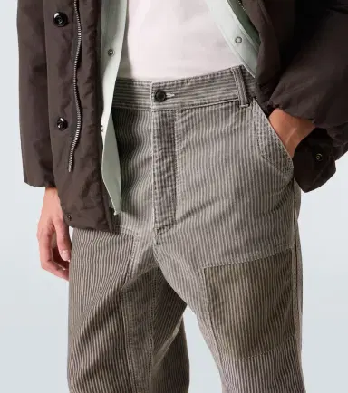 Visvim Pastoral striped cotton wide-leg pants | Thumbnail 2 Visvim Pastoral striped cotton wide-leg pants | Thumbnail 2