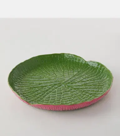 Bordallo Pinheiro Amazónia earthenware platter | Thumbnail 2
