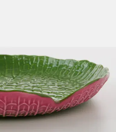 Bordallo Pinheiro Amazónia earthenware platter | Thumbnail 3