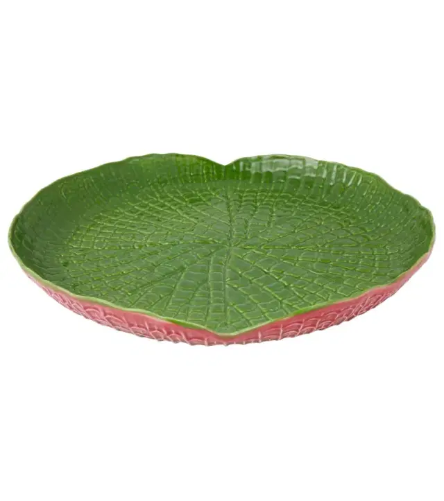 Bordallo Pinheiro Amazónia earthenware platter