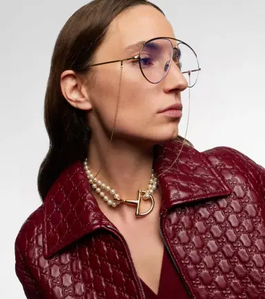Gucci Oversized aviator glasses | Thumbnail 4 Gucci Oversized aviator glasses | Thumbnail 4