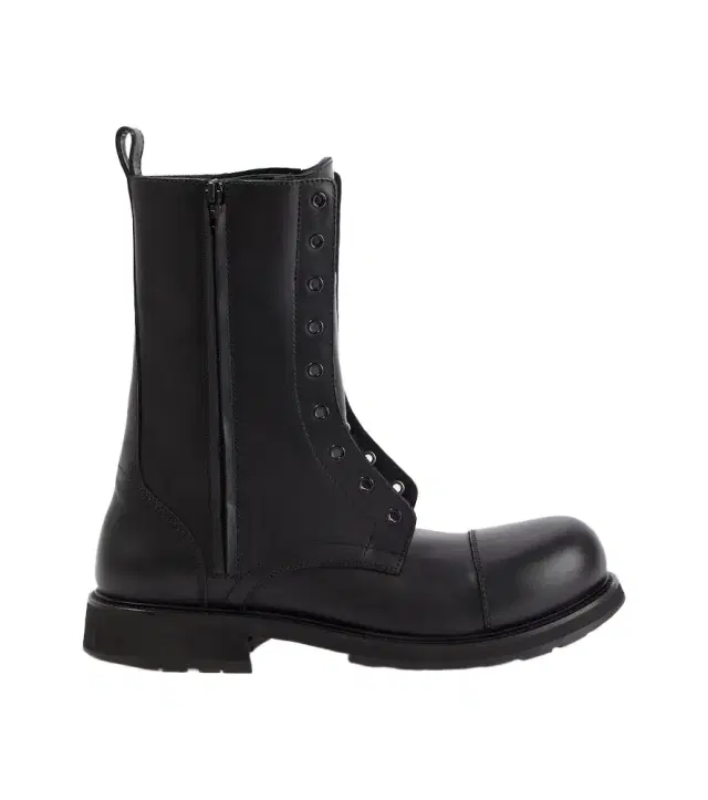 Truck leather combat boots
