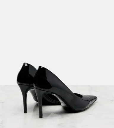 Khaite Jett D'Orsay 85 patent leather pumps | Thumbnail 2