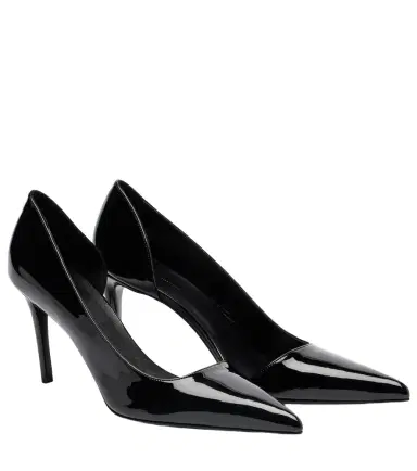 Khaite Jett D'Orsay 85 patent leather pumps | Thumbnail 1