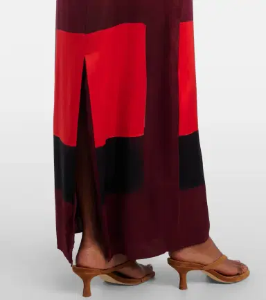 Staud Mae printed silk-blend maxi dress | Thumbnail 3
