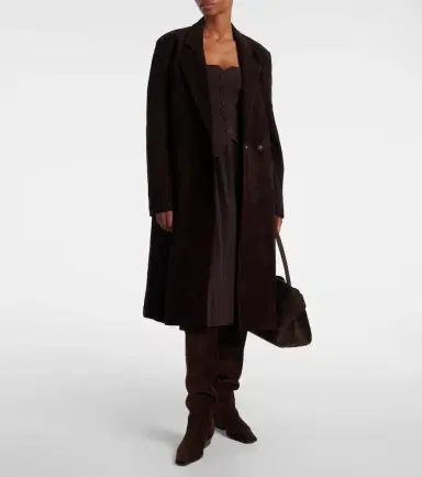 Staud Sabine suede coat | Thumbnail 5 Staud Sabine suede coat | Thumbnail 5