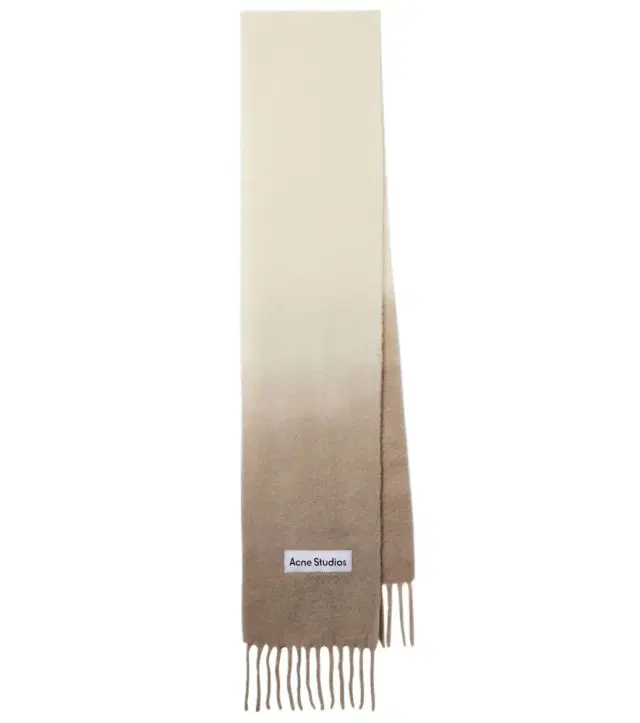 Vally fringed scarf